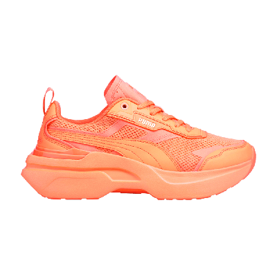 Pre-owned Puma Wmns Kosmo Rider Sorbet 'neon Citrus' In Orange