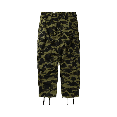 Pre-owned Bape 1st Camo Cargo Pants 'green'