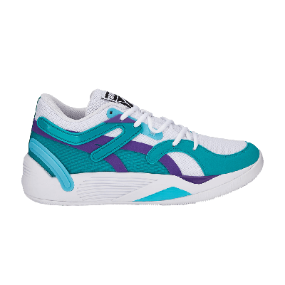 Pre-owned Puma Trc Blaze Court 'white Deep Aqua'