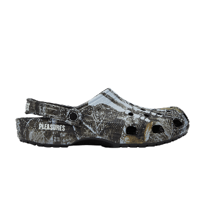 Pre-owned Crocs Pleasures X Realtree X Classic Clog 'skeleton - Edge Camo' In Green