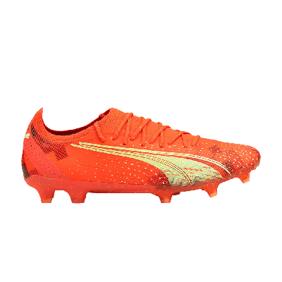 Pre-owned Puma Ultra Ultimate Fg Ag 'fearless Pack' In Orange