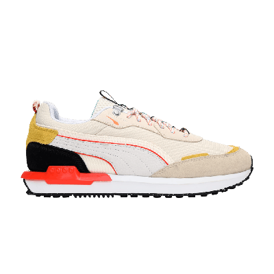 Pre-owned Puma City Rider Hc 'putty Cherry' In Cream