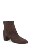 Bruno Magli Vinny Bootie In Chocolate Suede