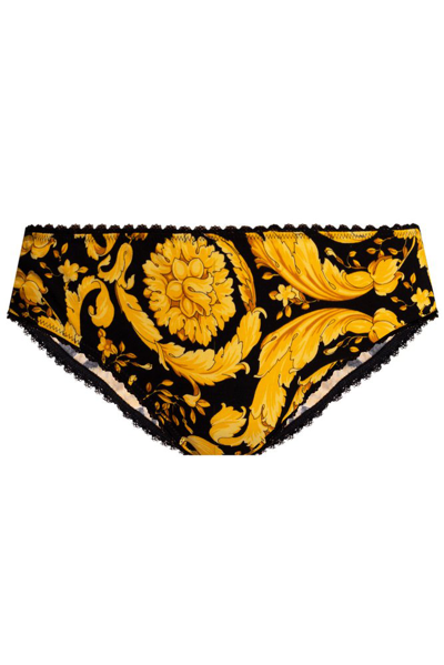 Versace Baroque Pattern Lace In Multi