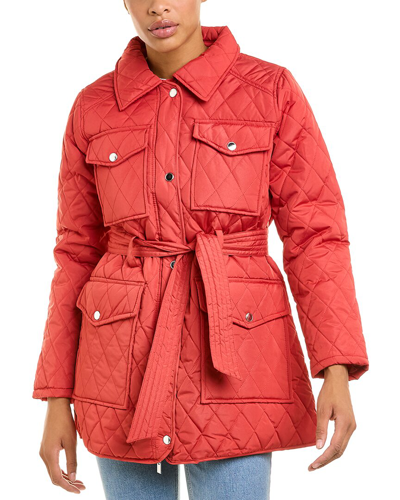 Urban Republic Diamond Quilted Jacket In Pink