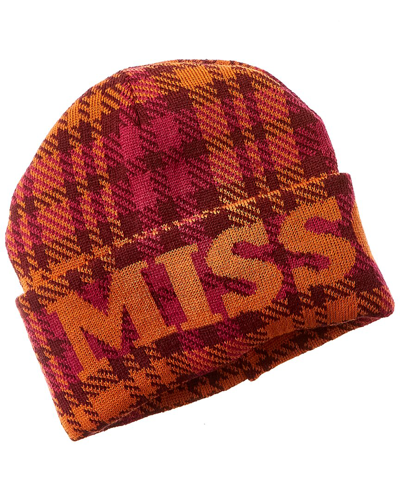 Missoni Wool-blend Hat In Orange