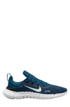 Nike Free Run 5.0 Running Shoe In Blue