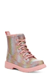 Ugg Robley Glitter Genuine Shearling Lined Boot In Metallic Rainbow