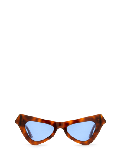 Marni Fairy Pools Havana Blue Female Sunglasses