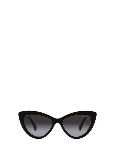 Miu Miu Woman Sunglass Mu 04ys In Black