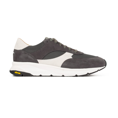 Unseen Footwear Rozel Trainer In Charcoal/nude/white