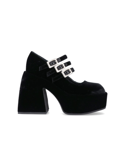 Nodaleto High-heeled Shoe In Nero