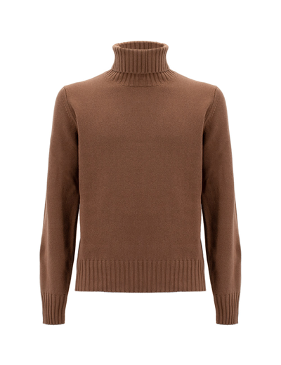 Doppiaa Sweater In Brown