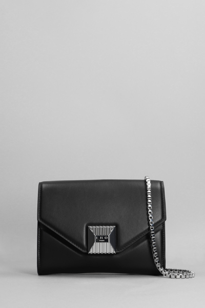 Iro Iris Shoulder Bag In Black Leather