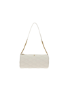 Saint Laurent Sade Ysl Medium Tube Shoulder Bag In Crema Soft