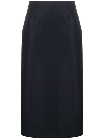 Maison Margiela Other Materials Skirt in Black Womens Clothing Skirts Mid-length skirts Save 57% 