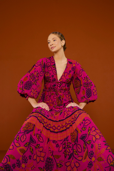 farm rio macaw maxi dress Rodeo  Farm Rio