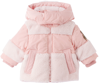 BURBERRY BABY PINK PANELED DOWN JACKET