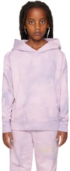 MARTINE ROSE SSENSE EXCLUSIVE KIDS PURPLE HOODIE