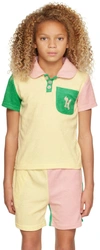 Helmstedt Ssense Exclusive Kids Multicolor Ricco Shirt In Yellow
