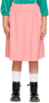 The Campamento Kids Pink Star Skirt In Pink