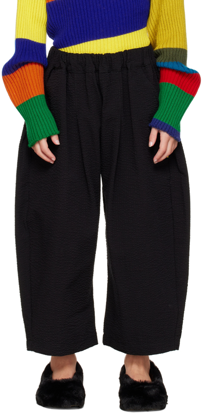 M.a+ Kids Black Pleated Trousers