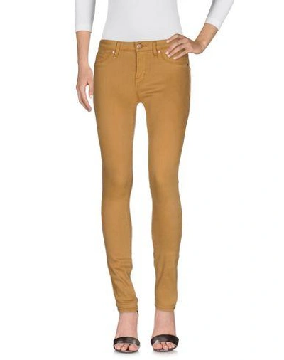 Marc By Marc Jacobs Denim Trousers In Camel