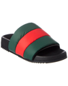 Gucci Ciabatte Con Nastro Web In Multi