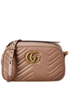 GUCCI Gucci GG Marmont Small Matelasse Leather Shoulder Bag