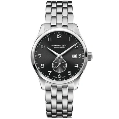 Pre-owned Hamilton Men's Watch Jazzmaster Automatic Black Dial Silver Bracelet H42515135