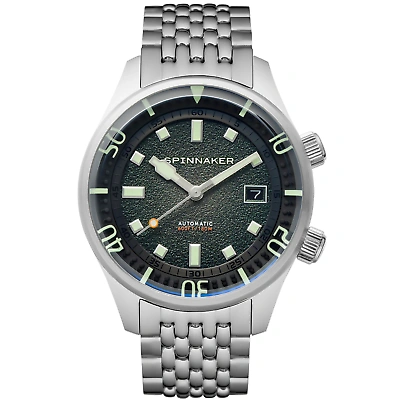 Pre-owned Spinnaker Bradner Automatic Emerald Green