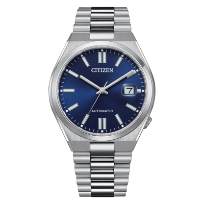 Pre-owned Citizen Brand Unused  Nj0150-81l Blue Automatic Mechanical Watch Oyster