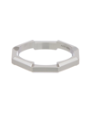 Gucci Link To Love 18k Ring In Silver