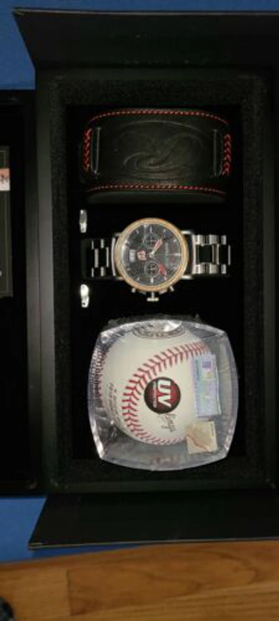 Pre-owned Original Grain Washington Nationals 2019 Championship Watch