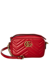 GUCCI Gucci GG Marmont Mini Matelasse Leather Crossbody