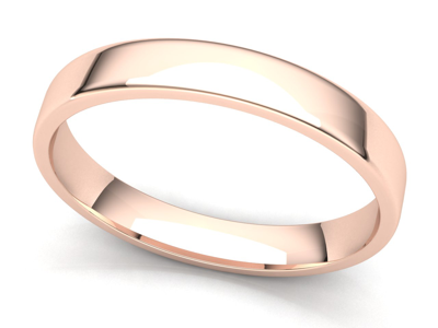 Pre-owned Jewelwesell Comfort Fit Euro Dome Wedding Band Ring Mens Womens 2mm-8mm Solid 18k Rose Gold