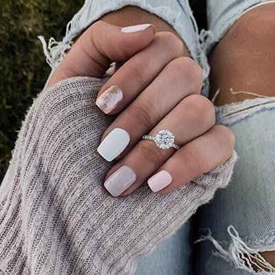 Pre-owned Diamond Mansion 0.90 Tcw Natural Round Cut U-pave Diamond Engagement Ring - Gia Certified In White