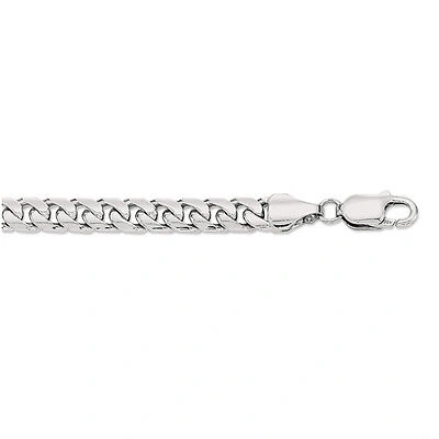 Pre-owned R C I White Gold 22" Solid Mens Miami Cuban Curb Link 6.3m 54grams Chain Necklace In No Stone