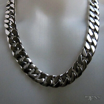 Pre-owned Tnm Emperor Men's Necklace Chain .925 Sterling Silver 24 Inches