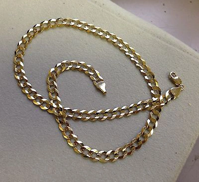 Pre-owned R C I 10k Solid Gold Comfort Concave Cuban Curb Link Chain Necklace 26" 8.2mm 36 Grams In No Stone