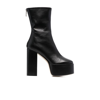 Paris Texas Lexy Block-heel Platform Booties In Black