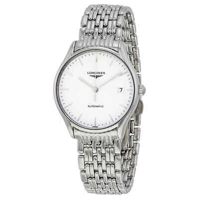 Pre-owned Longines Presence Automatic White Dial Ladies Watch L48604126