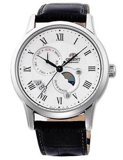 Pre-owned Orient 2017  Classic Sun & Moon Rn-ak0005s Men's Watch In Box