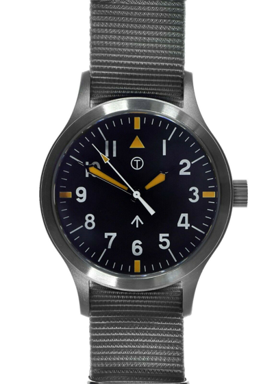 Pre-owned Mwc Mk Iii S/s Steel 1950's Pattern Automatic Retro Dial + Sapphire Crystal Nd