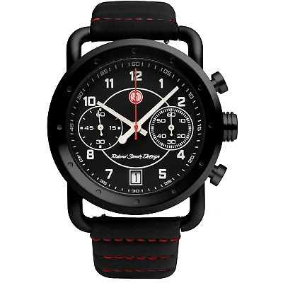 Pre-owned Szanto Icon Roland Sands Signature Chronograph All Black