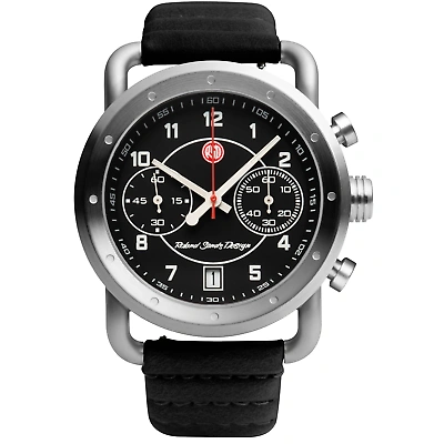 Pre-owned Szanto Icon Roland Sands Signature Chronograph Silver Black