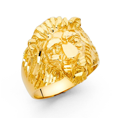 Pre-owned Tgdj 14k Yellow Gold Men's Ring