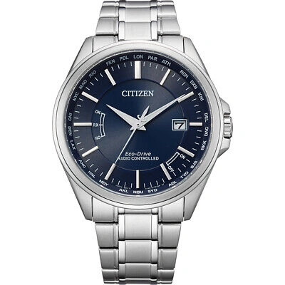 Pre-owned Citizen Silver Mens Analogue Watch Cb0250-84l