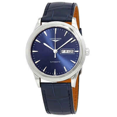 Pre-owned Longines Flagship Automatic Blue Dial Men's Watch L4.899.4.92.2