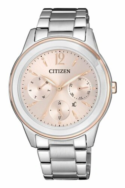 Pre-owned Citizen Fd2065-56w Solar Women Watch Us4